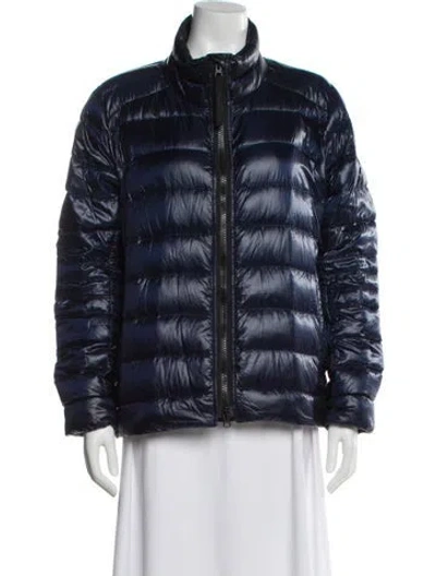 Pre-owned Canada Goose Nylon Jacket In Blue