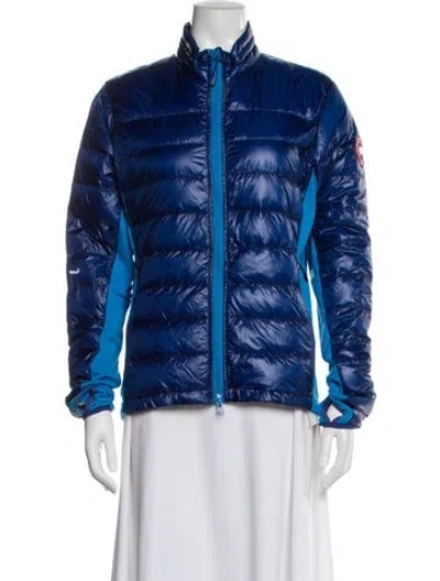 Pre-owned Canada Goose Nylon Jacket In Blue