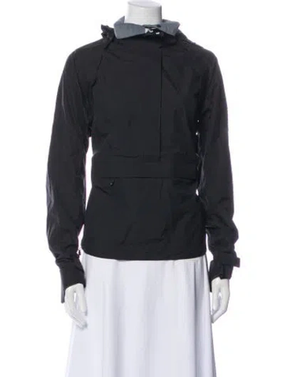 Pre-owned Canada Goose Nylon Utility Jacket In Black