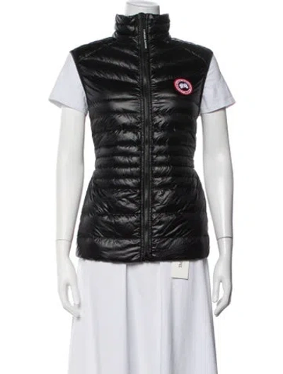 Pre-owned Canada Goose Nylon Vest In Black