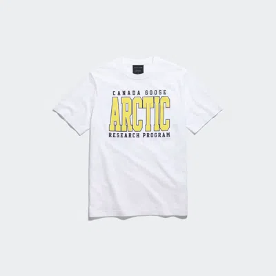 Canada Goose Ocra T-shirt Mit Arctic-motiv In White