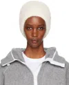 Canada Goose Off-white Alpaca Beanie In 1621 Linen-lin