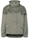 Canada Goose Olivine Logo-appliqué Jacket In Green