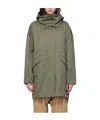 Canada Goose Olivine Long-sleeved Parker Coat In Green