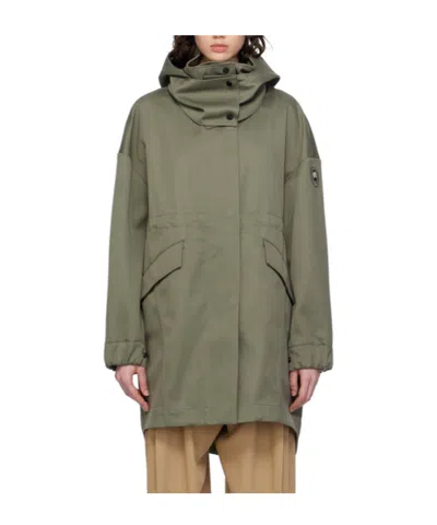 Canada Goose Olivine Long-sleeved Parker Coat In Green