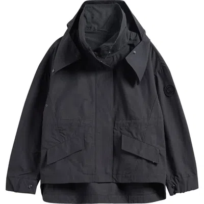 CANADA GOOSE CANADA GOOSE OLIVINE OVERSIZE WATER REPELLENT BONDED TWILL JACKET