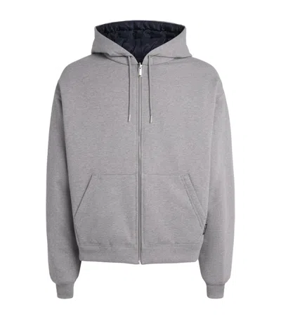 Canada Goose Organic Cotton Reversible Fuse Down Hoodie In Animal Print
