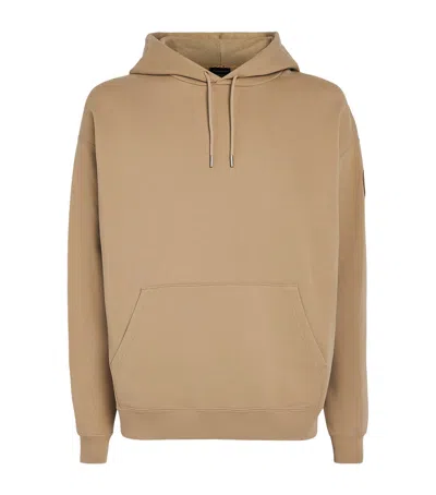 Canada Goose Organic Cotton Tonal Rove Hoodie In Beige