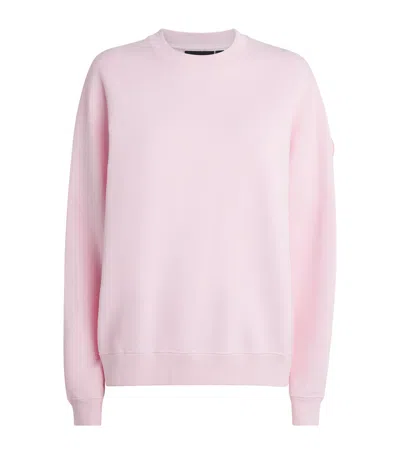 Canada Goose Organic Cotton Wander Sweatshirt In Pink
