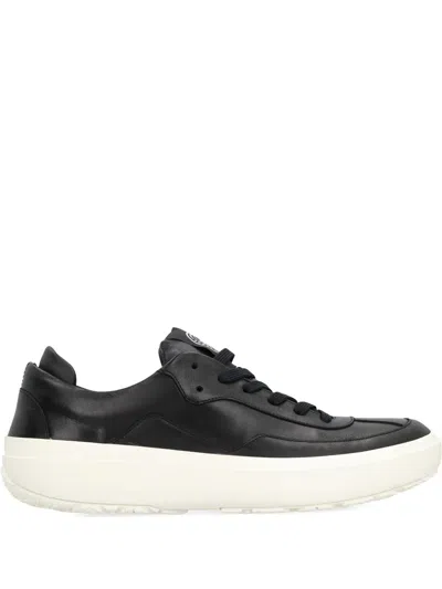 Canada Goose Low-top Sneakers With Round Toe And Contrast Sole In Black