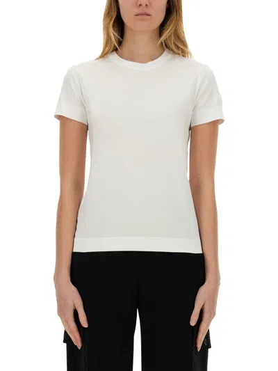 Canada Goose Round-neck Short-sleeve T-shirt In White