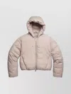 Canada Goose Packable Hooded Jacket Featuring Zip Pockets In Gray