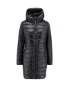 CANADA GOOSE PADDED AND QUILTED LONG JACKET