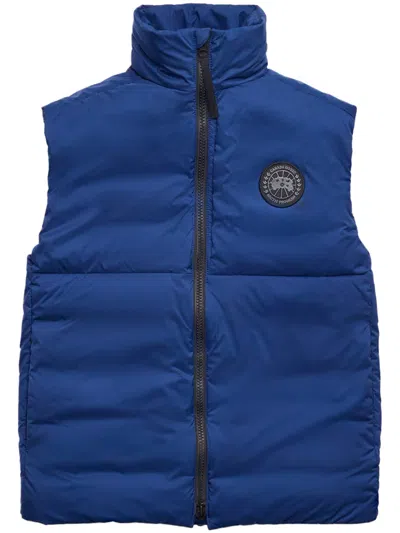 Canada Goose Lodge Packable 750 Fill Power Down Vest In Black