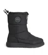 Canada Goose Padded Crofton Fold-over Boots In Black