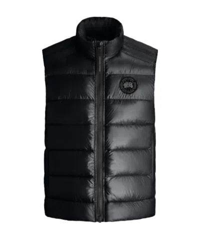 Canada Goose Padded Feather Down Gilet In Black