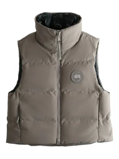 Canada Goose Padded Funnel-neck Gilet In Multi