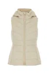 Canada Goose Padded Gilet Clair With Hood In Neutral
