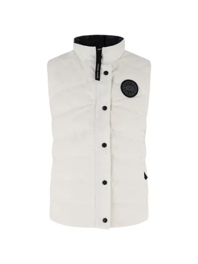 Canada Goose Padded Gilet Freestyle In White