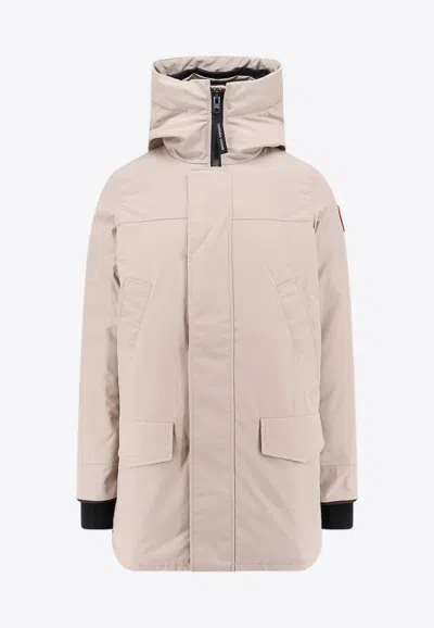 Canada Goose Jacket In Beige