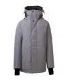 Canada Goose Padded Hooded Jacket In Gray