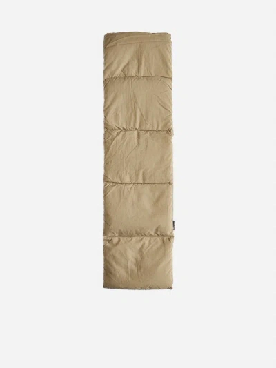 Canada Goose Rectangle Shape Padded Scarf In Tan