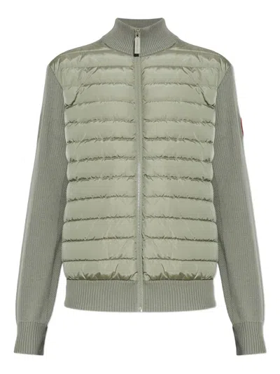 CANADA GOOSE PADDED-PANEL JACKET