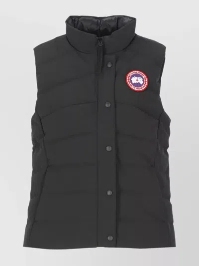 CANADA GOOSE PADDED QUILTED SLEEVELESS HIGH NECK VEST