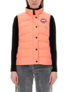 CANADA GOOSE PADDED VEST WITH LOGO