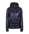 Canada Goose Padded Zip-up Down Jacket In Black