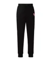Canada Goose Men Black Cotton Logo Patch To The Front Elasticated Ankles Elasticated Drawstring Wais