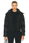 Canada Goose Paradigm Chilliwack Hooded Bomber Jacket In Black