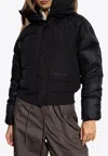 Canada Goose Paradigm Chilliwack Hooded Bomber Jacket In Black
