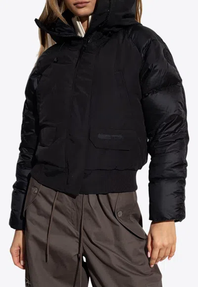 CANADA GOOSE PARADIGM CHILLIWACK HOODED BOMBER JACKET