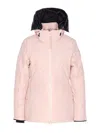Canada Goose Pink Chelsea Parka Frontal Zip Closure In Pink