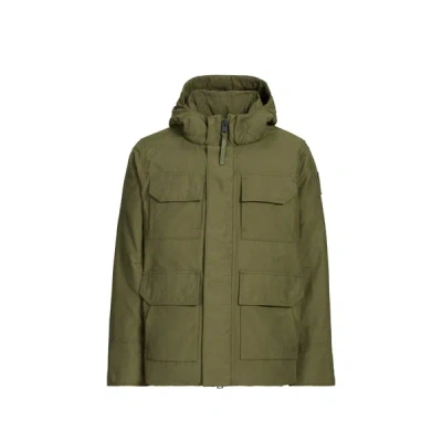 Canada Goose Parka À Capuche Amovible En Coton Mélangé In Green