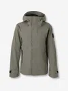 Canada Goose Versatile Waterproof Jacket With Hood And Pockets In Gray