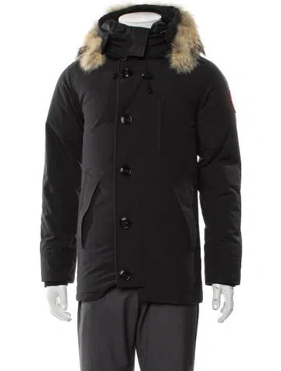 Pre-owned Canada Goose Parka In Black