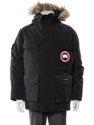 Pre-owned Canada Goose Parka In Black