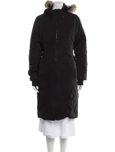 Pre-owned Canada Goose Parka In Black