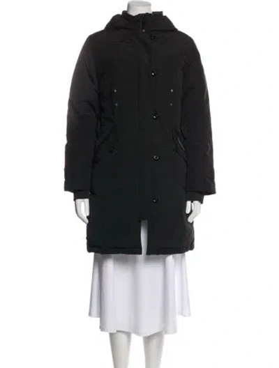Pre-owned Canada Goose Parka In Black