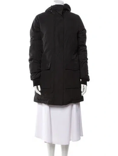 Pre-owned Canada Goose Parka In Black