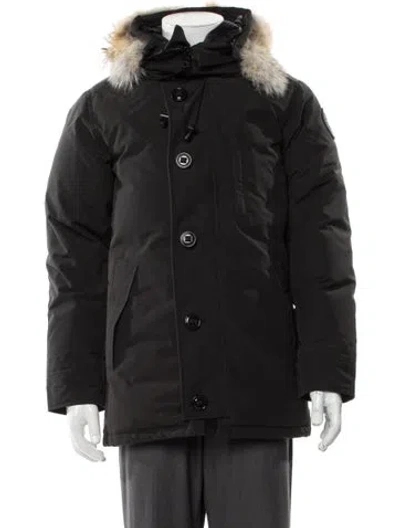 Pre-owned Canada Goose Parka In Black