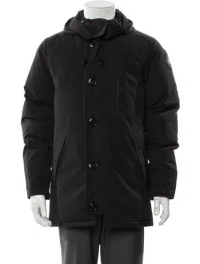 Pre-owned Canada Goose Parka In Black