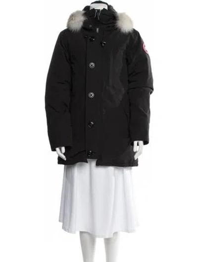 Pre-owned Canada Goose Parka In Black