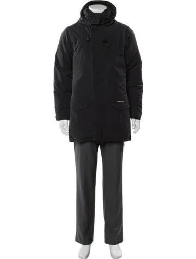 Pre-owned Canada Goose Parka In Black