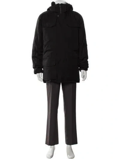 Pre-owned Canada Goose Parka In Black