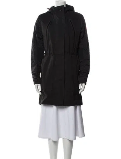 Pre-owned Canada Goose Parka In Black