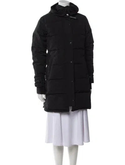 Pre-owned Canada Goose Parka In Black