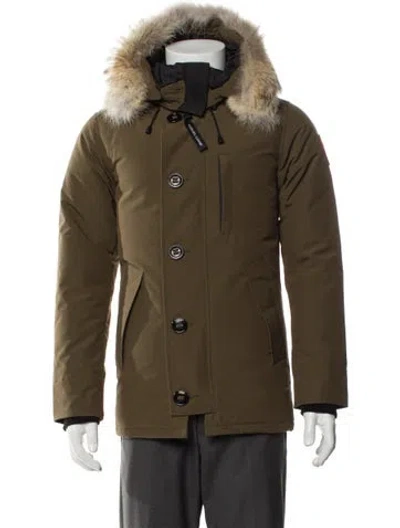 Pre-owned Canada Goose Parka In Black